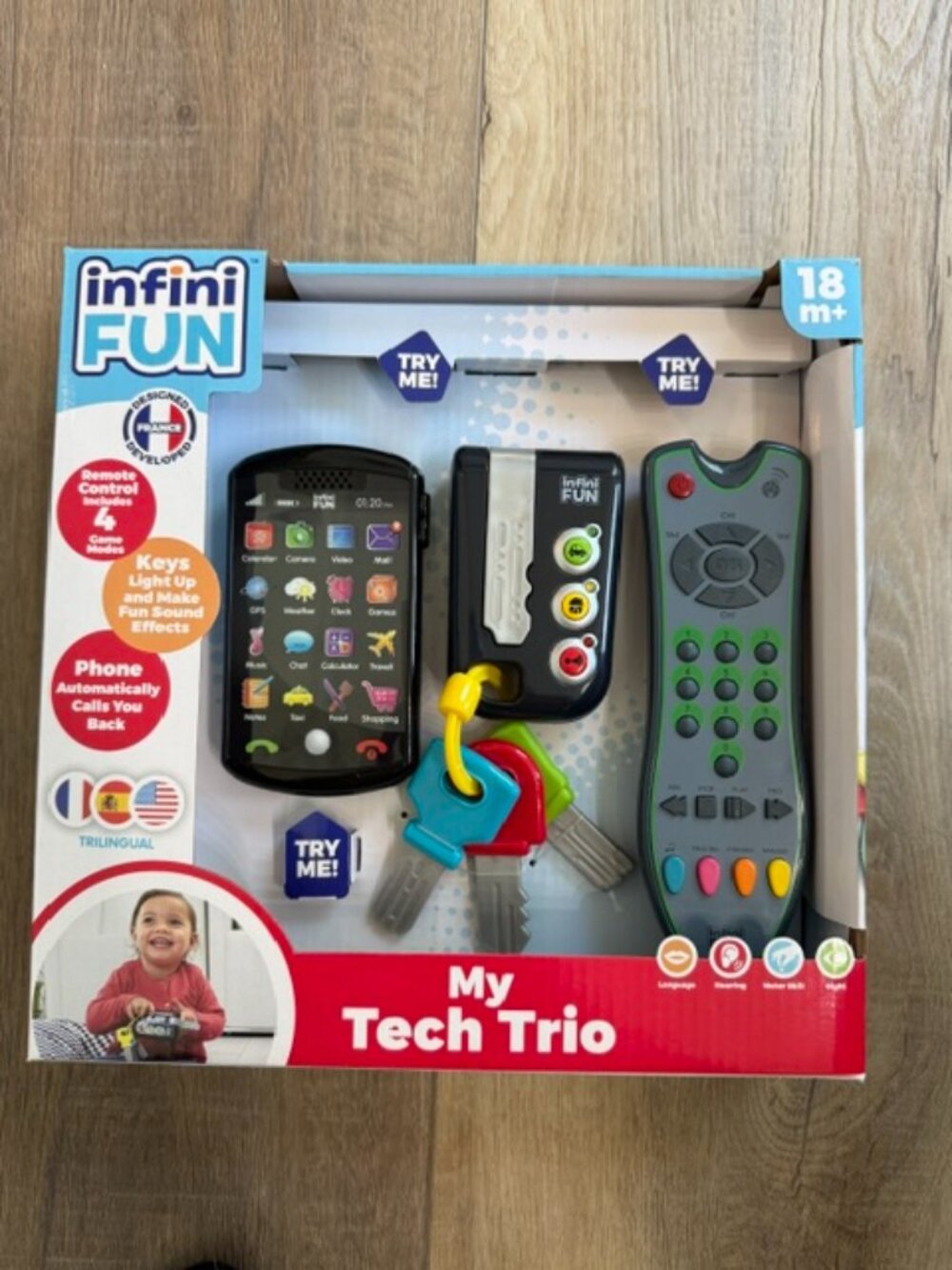 NEW Infini Fun - My Tech Trio Phone Set